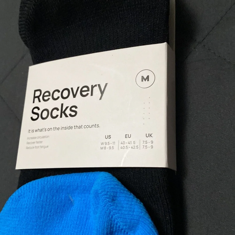 Naboso Recovery Socks with Stimulating Texture Sz M (8-9.5)Men’s